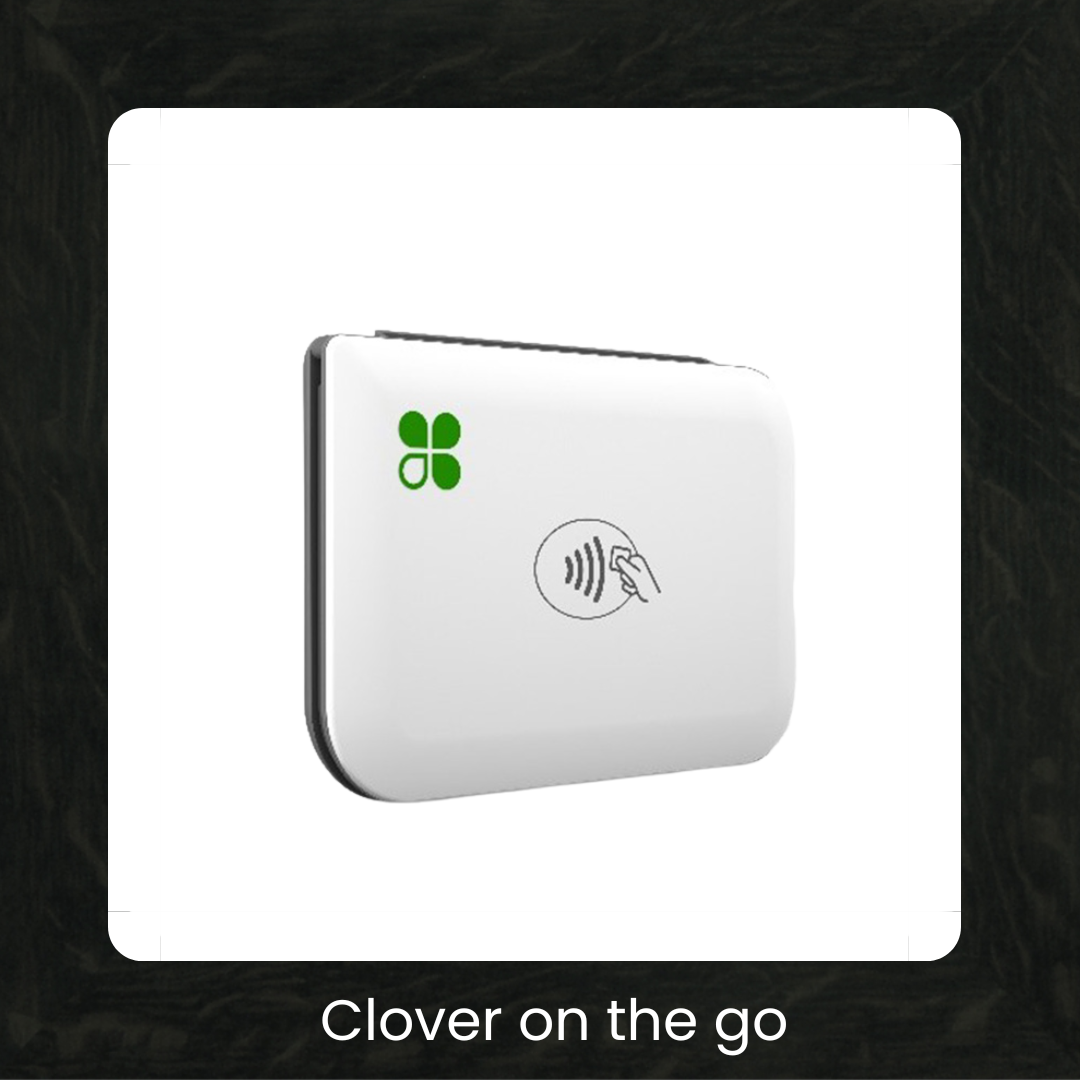 Clover on the go | Card processing smart machine