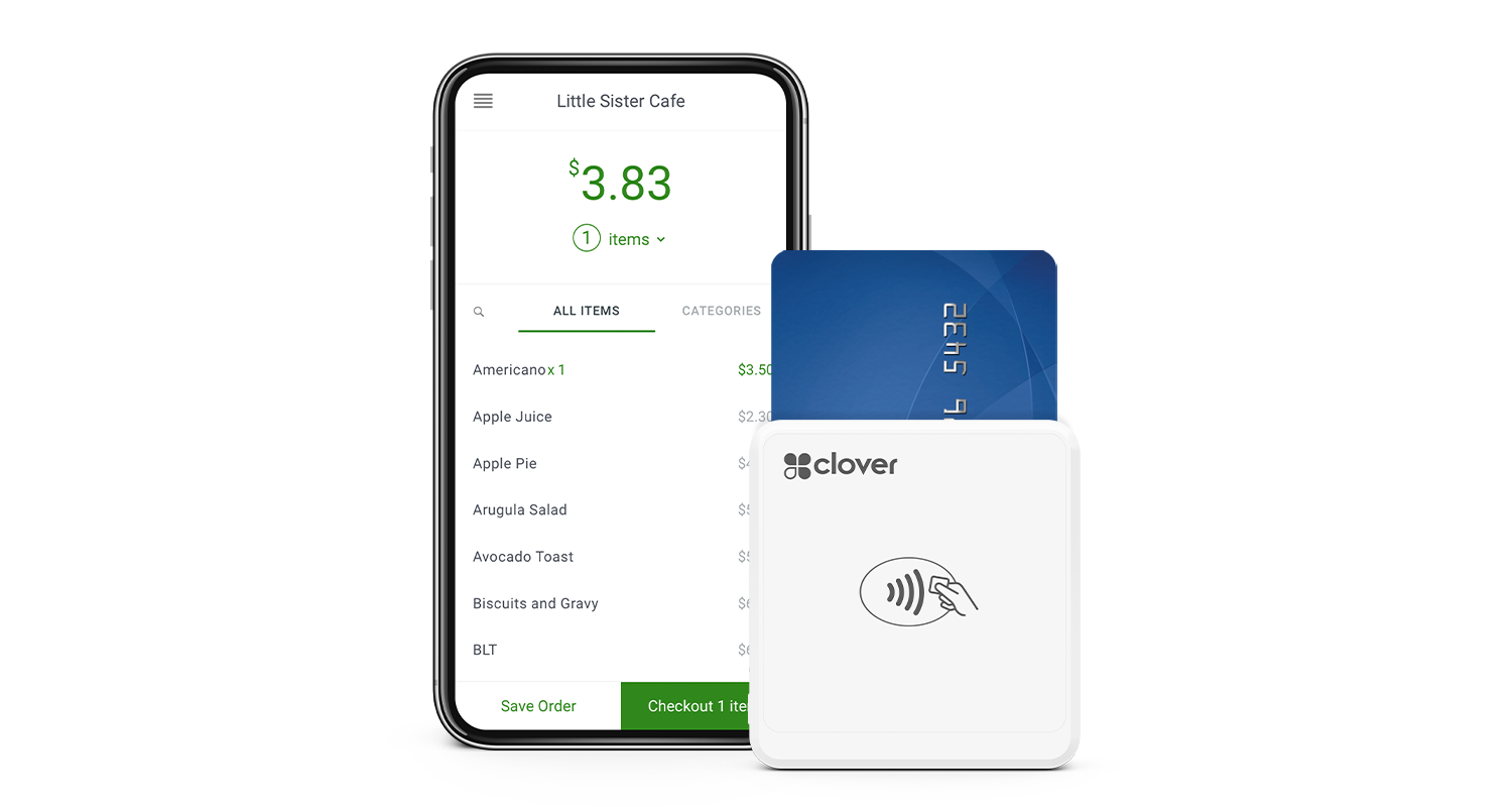 clover go payments device transaction 