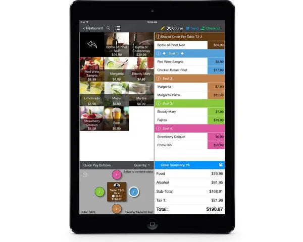 Touch Bistro Point of sale  restaurant Bundle  | I pad display 