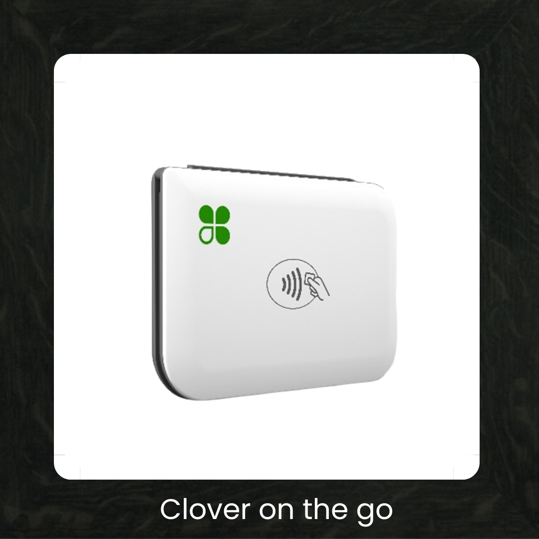 Clover on the go | Card processing smart machine 