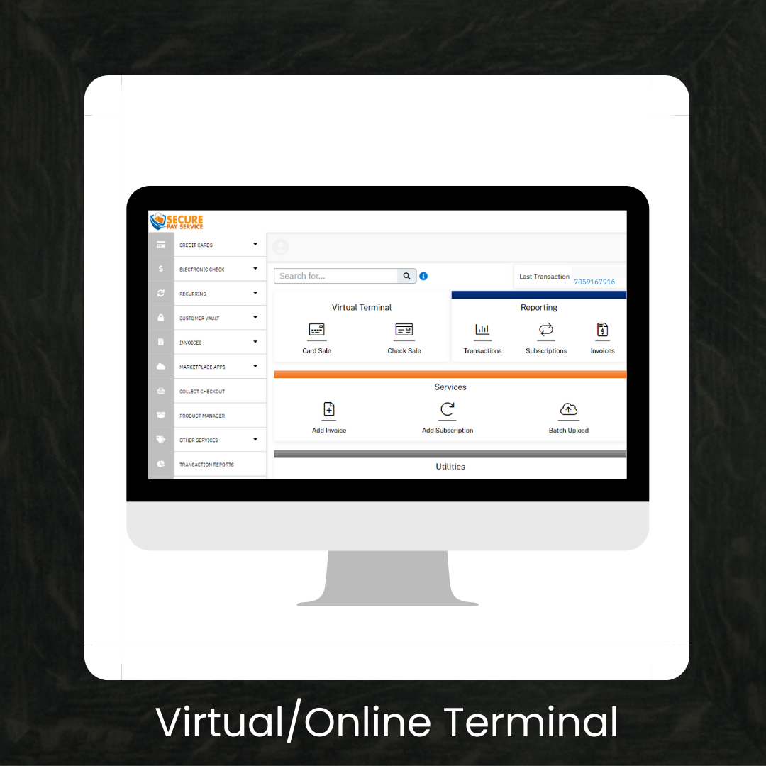 Virtual Terminal (Accept Digital Payments)
