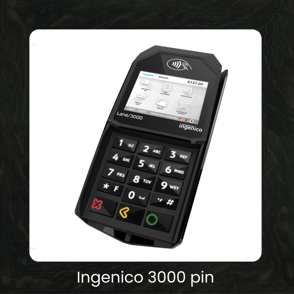 Ingenico Lane 3000 | USB-Ethernet-Serial | Semi Integrated Device